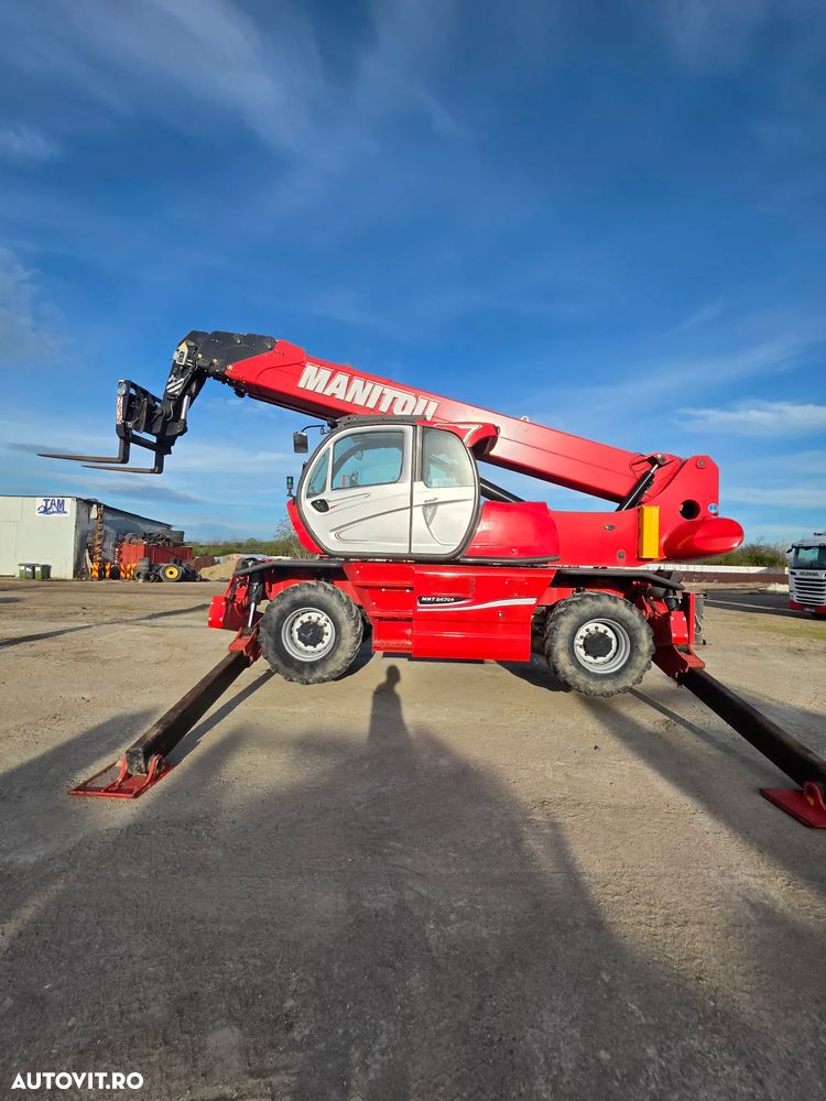 Manitou MRT2470+ rotativ roto incarcator telescopic manitou merlo jcb - 3