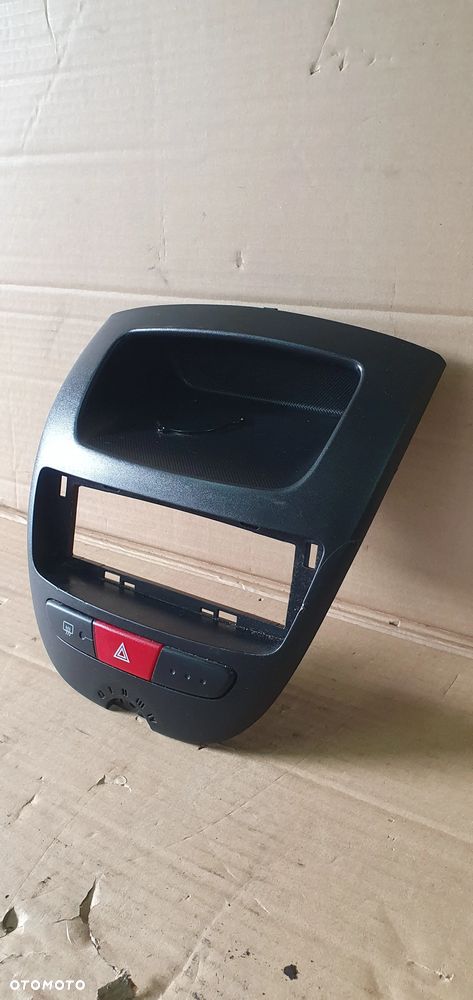 Ramka radia konsoli dekor Toyota Aygo I 55405-0H010 - 4