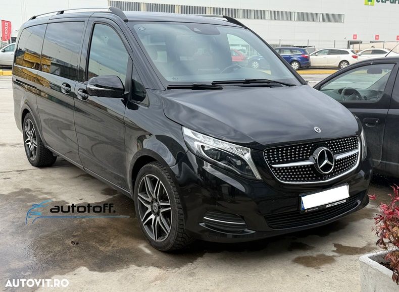 Grila compatibila cu Mercedes V-Class W447 (14-19) model Diamond - 6