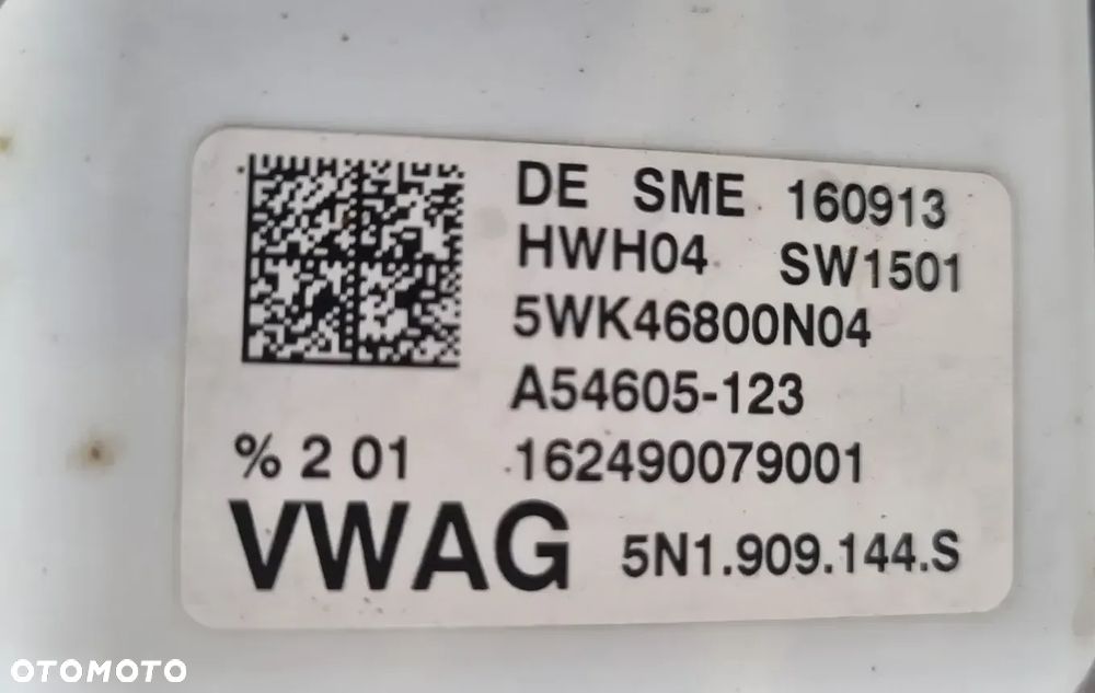 VW PASSAT B7 AUDI Q3 SHARAN ALAHAMBRA TOURAN TIGUAN MAGLOWNICA PRZEKŁADNIA KIEROWNICZA 5N1909144S 3AB423050L EUROPA - 6