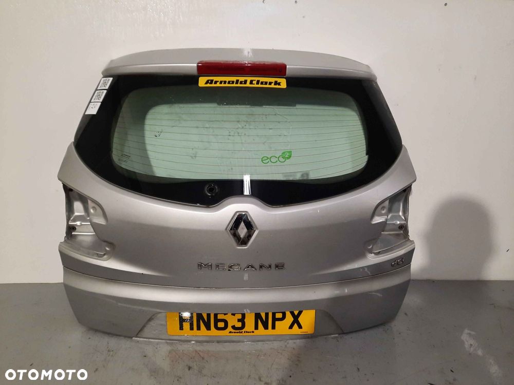 $ TYLNA KLAPA RENAULT MEGANE III KOMBI SREBRNY TED69 - 1