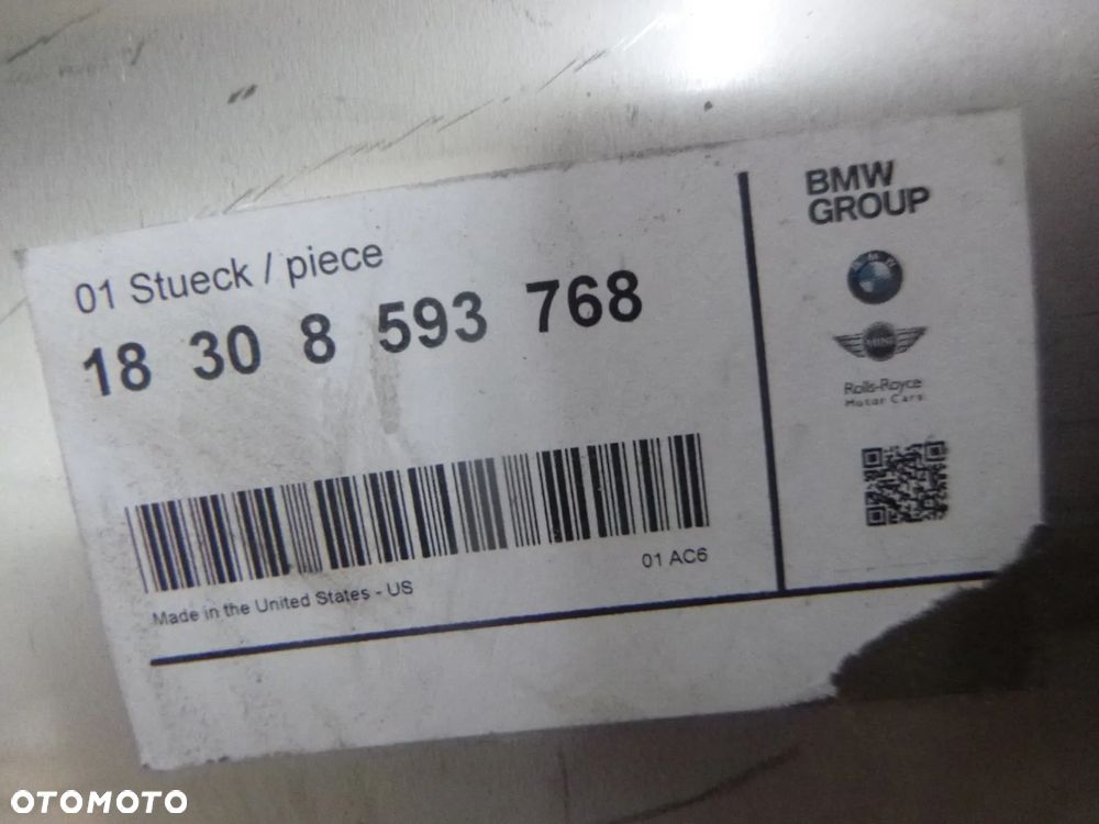 bmw x3 g01 3,0dx tłumik nowy oryginał koncowy - 2