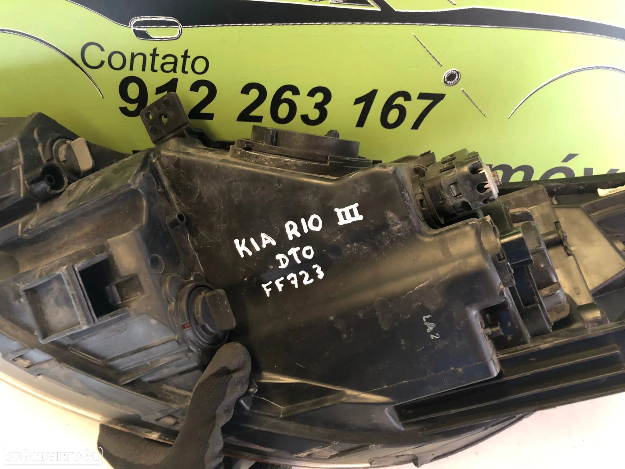 KIA RIO III FAROL DIREITO - FF723 - 9