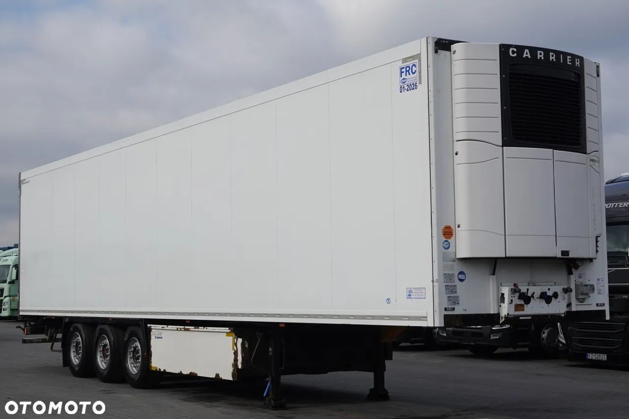 Krone CHŁODNIA / CARRIER VECTOR 1550 / SAF / OŚ PODNOSZONA - 1