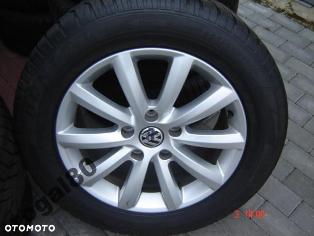 VW TOUAREG 7P ZIMOWE IDEAŁ DUNLOP WINTERFELGI - 1