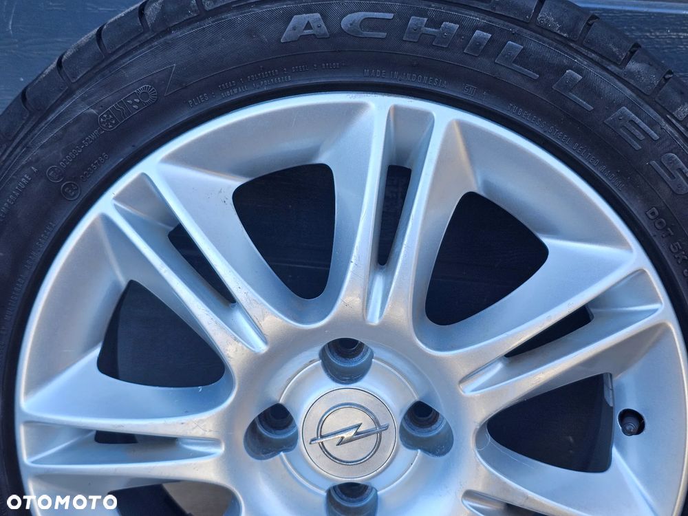 KOŁA FELGI ALUMINIOWE OPONY LETNIE OPEL CORSA D ASTRA H G MERIVA A 195/55/16 R 16 ET40 4X100 - 15