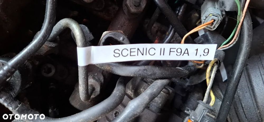 Silnik słupek diesel Renault Scenic II 1.9DCI 120KM 2003–2009KOD:F9A - 2
