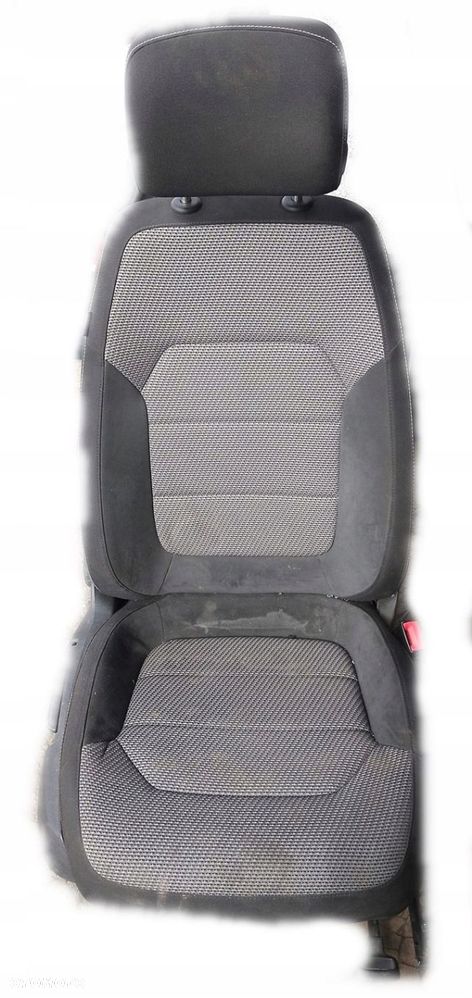 VW PASSAT B7 4MOTION FOTEL PASAŻERA PRAWY PRZEDNI PRZÓD - 1
