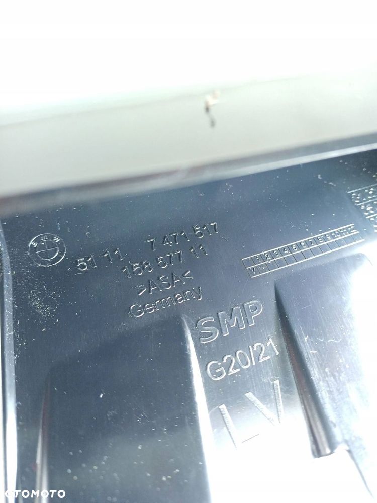 kratka wlot powietrza lewy przód bmw 3 g20 g21 touring 18- 51117471517 - 10