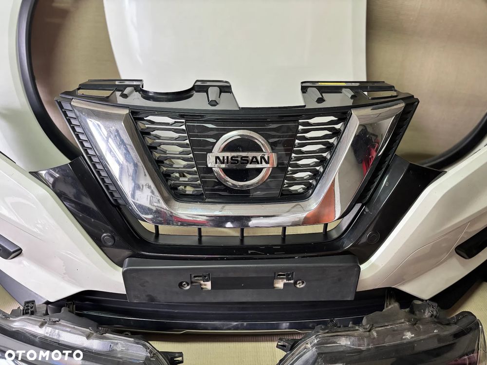 Przód kompletny zderzak maska lampy Nissan X-Trail T32 LIFT LED PDC QAB - 11