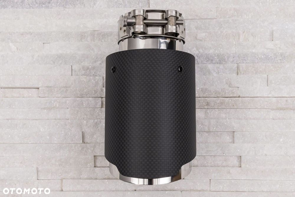 końcówka wydechu karbon 64 mm l 170 honda hr-v ii iii - 6