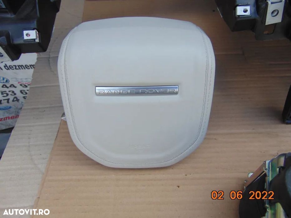 Plansa Bord Range Rover Velar 2017+ airbag sofer pasager centuri stang - 3
