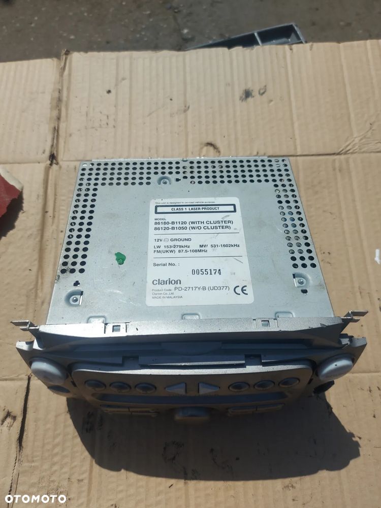 Radioodtwarzacz CD Perodua Myvi Daihatsu Sirion 86120-B1050 - 3