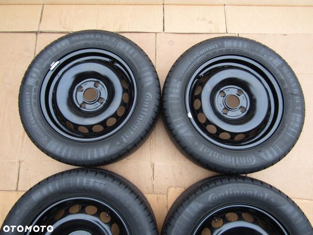 4x FELGI KOŁA 14 Citroen C1 II Toyota Aygo II Peugeot 108 OPONY 165/65 LETNIE - 4