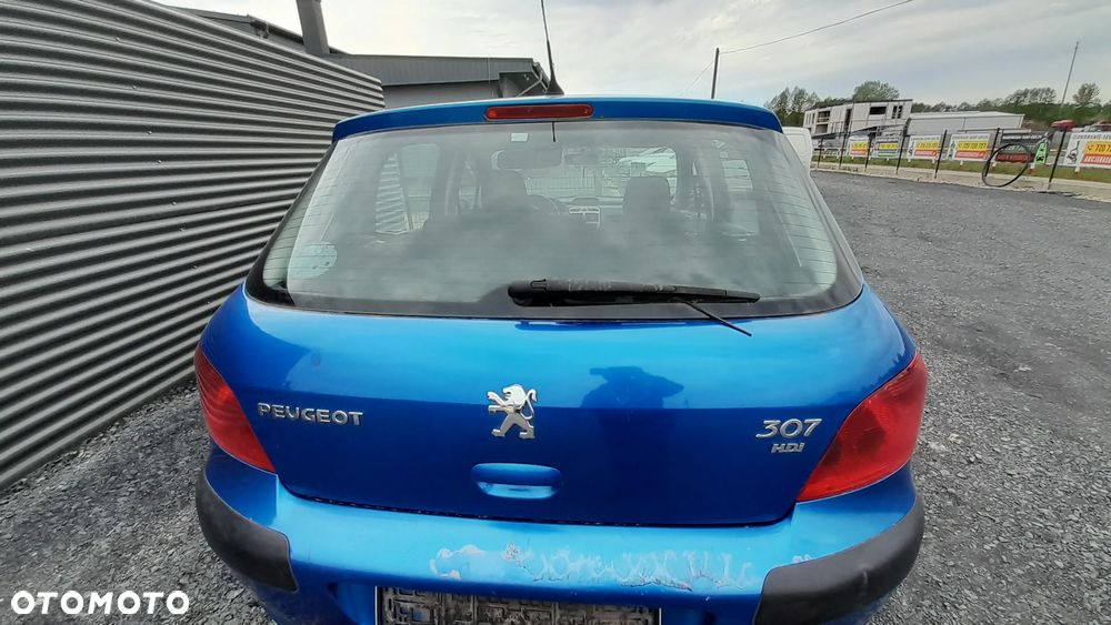 PEUGEOT 307 5D HB KLAPA BAGAŻNIKA TYLNA TYŁ KOMPLETNA KMFD nr. 74/4 - 1