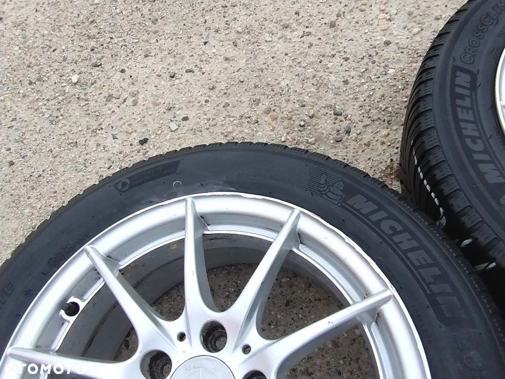 5x112 Felgi Aluminiowe Alufelgi 16 Mercedes Koła Całoroczne Wielosezonowe A klasa W176 W169 B W246 W245 CLA W117 A117 C W204 Legnica ALU-RAD 205/55 5mm - 11