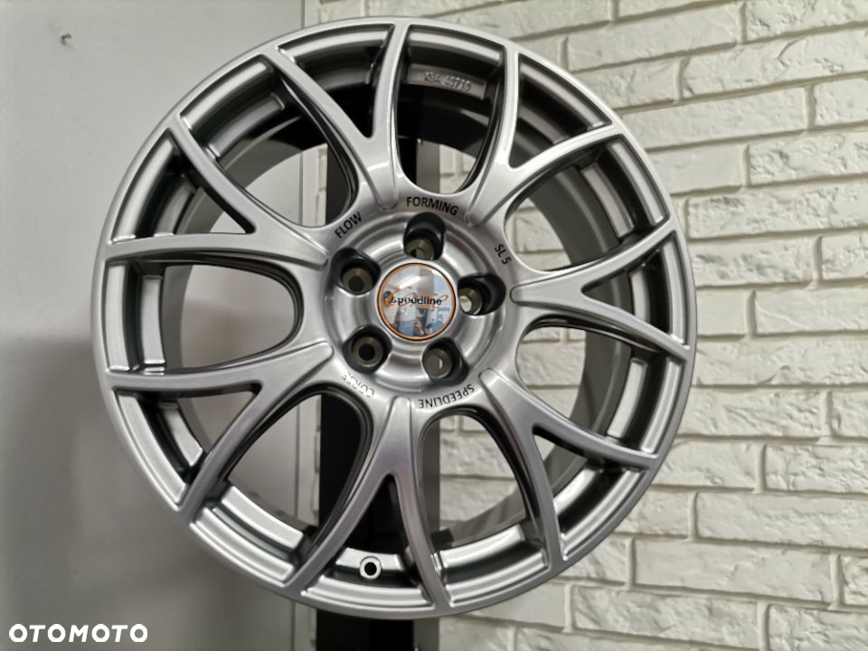 Felgi aluminiowe SPEEDLINE SL5 5x105 r18 et42 srebrny/metaliczny OPEL , CHEVROLET NOWE!! - 3