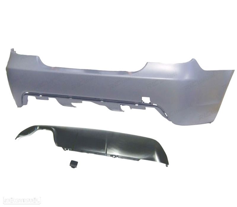 PÁRA-CHOQUES TRASEIRO BMW E60 03-10 LOOK M - 2
