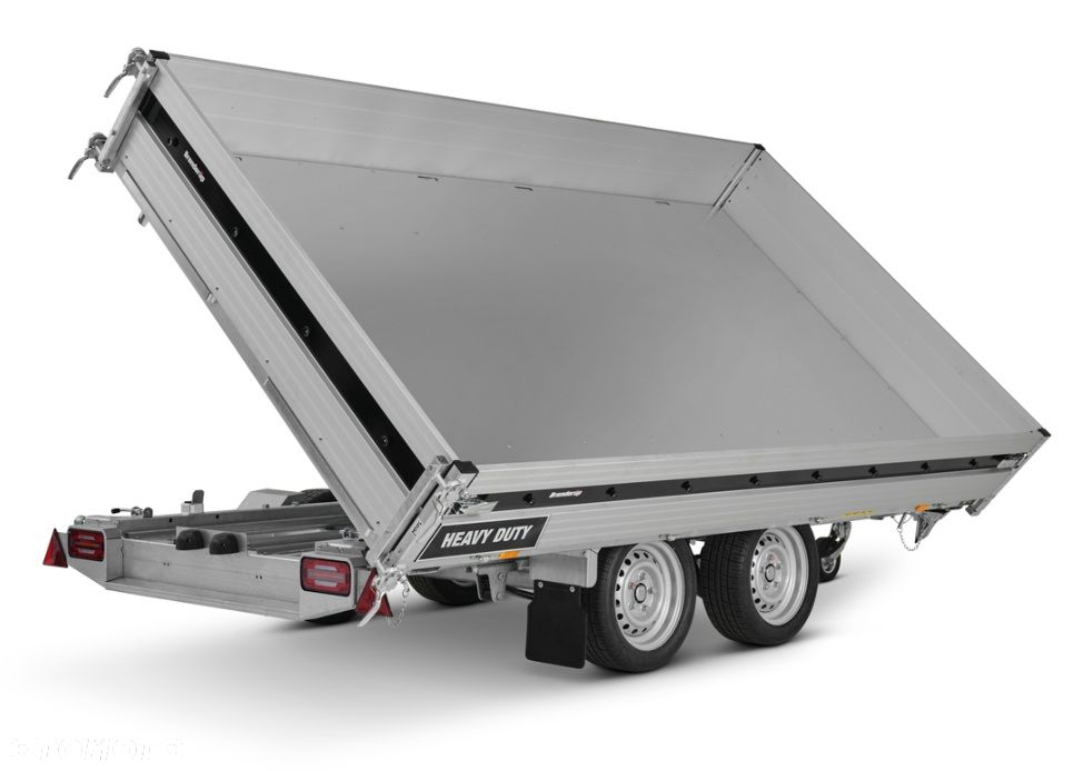 Brenderup Przyczepa wywrotka resor TT5375 HEAVY DUTY 3500kg 375x180cm - 15