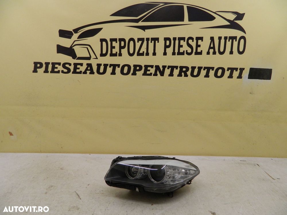 Far stanga BMW Seria 5 F10 / F11 Halogen,  2009, 2010, 2011, 2012, 2013, cod origine 7203243. - 1