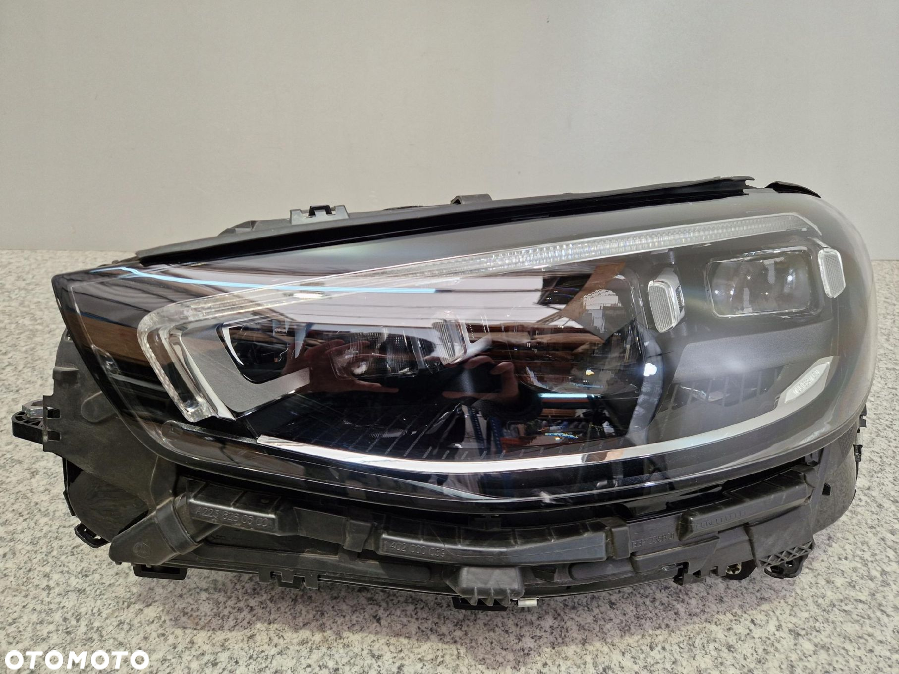 MERCEDES S KLASA W223 LAMPY PRZEDNIE LEWA PRAWA MULTIBEAM LED - 2