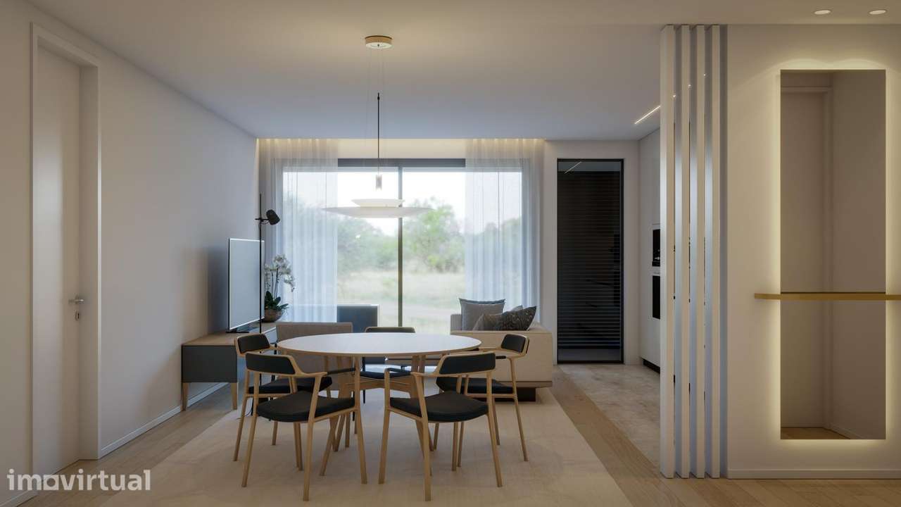 Apartamento T2 c/Terraço em Condomínio Fechado c/Piscina (Av. Conduta) - Grande imagem: 5/25