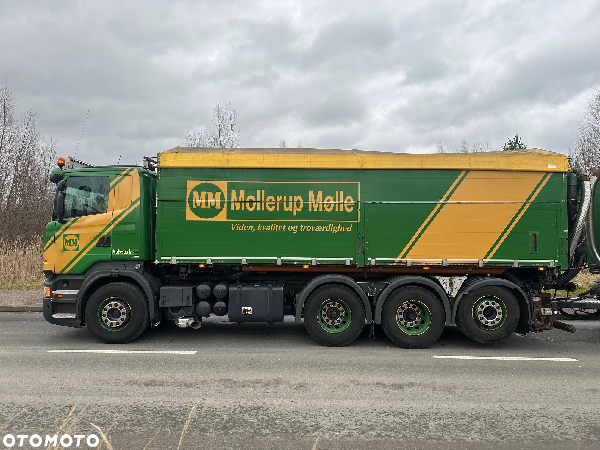 Scania R 520   WYWROTKA DO ZBOZA + POMPA SAMOZALADOWCZA - 4