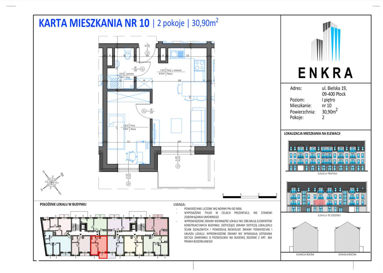 NOWE MIESZKANIE- 30,90M2
