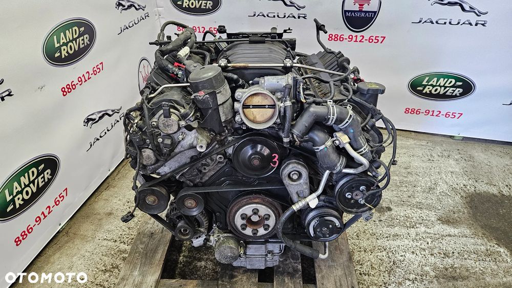 JAGUAR XJ 351 2010-2015 5.0 V8 283KW 385KM 508PN kompletny silnik complete engine - 1