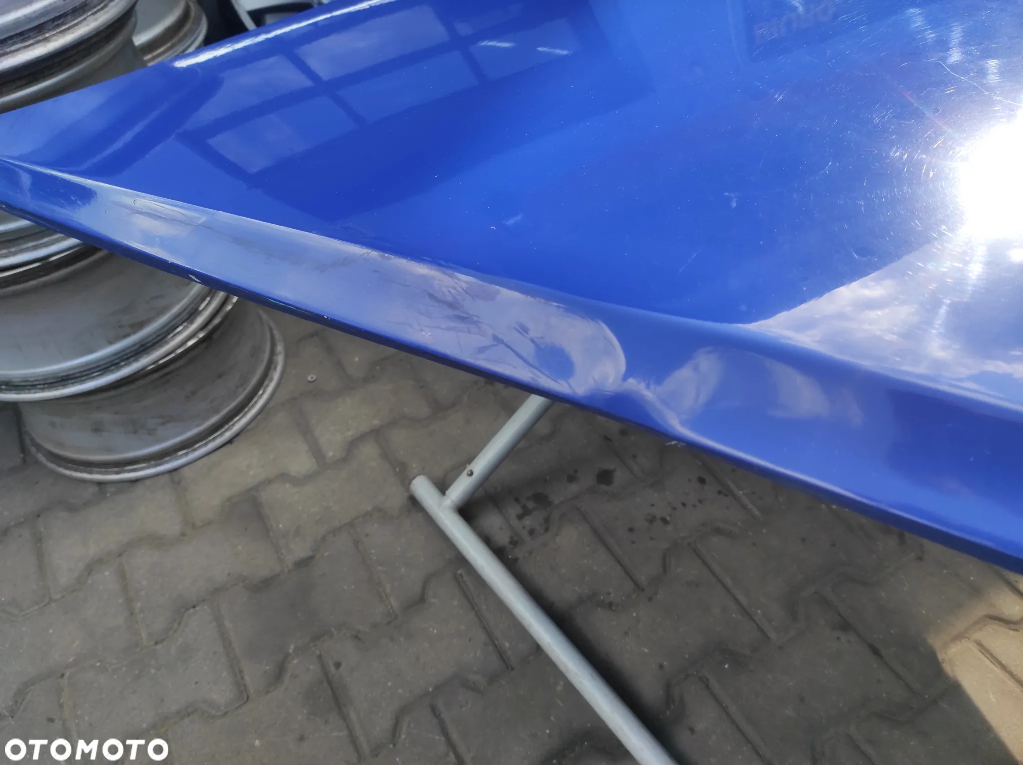 MASKA POKRYWA SILNIKA SKODA OCTAVIA 2 LIFT 4590 NIEBIESKA ATRAPA GRILL WYSYŁKA !!! - 5