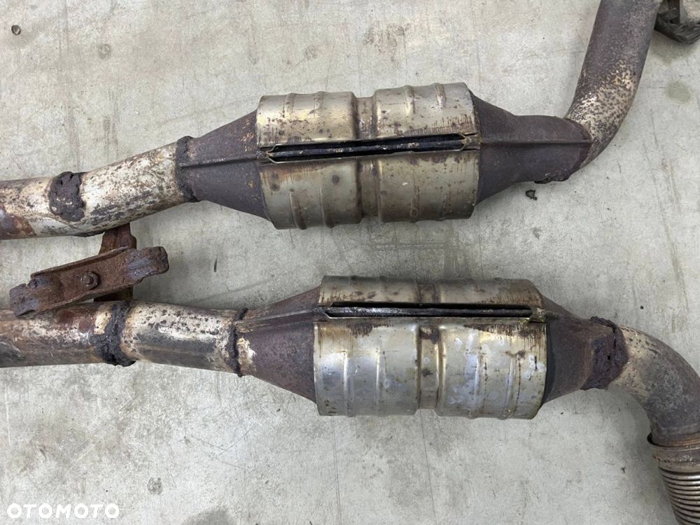 Wydech Mercedes w210 KOMBI 95-02r. 3.2 v6 benzyna KOMPLETNY tłumik katalizatory PEŁNE NIE WYBITE - 12