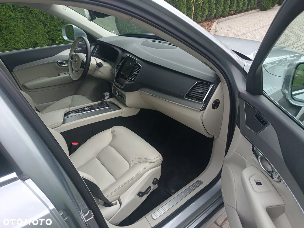 Tappetini Auto Tessuto Per Volvo XC90 II (2015+) - Set 4 Pezzi - Nero - Prodotto In UE - Alta Densità E Antiscivolo