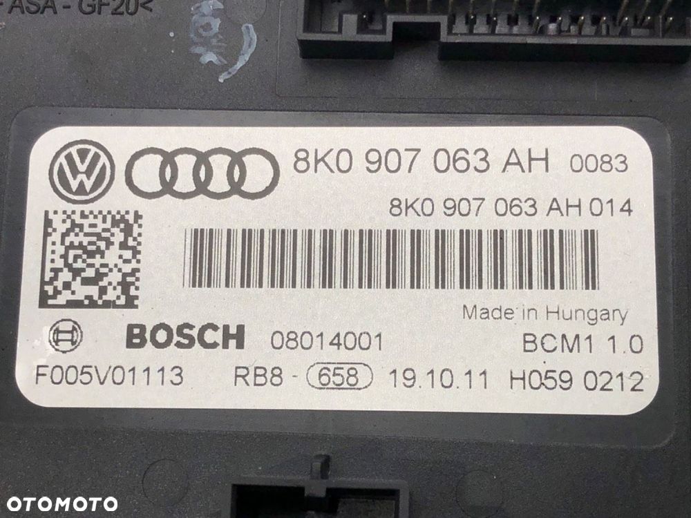 MODUŁ KOMFORTU - 291.00 PLN - AUDI A5 (8T3) 2007 - 2017 2.0 TDI 130 kW [177 KM] olej napędowy 2011 - 3