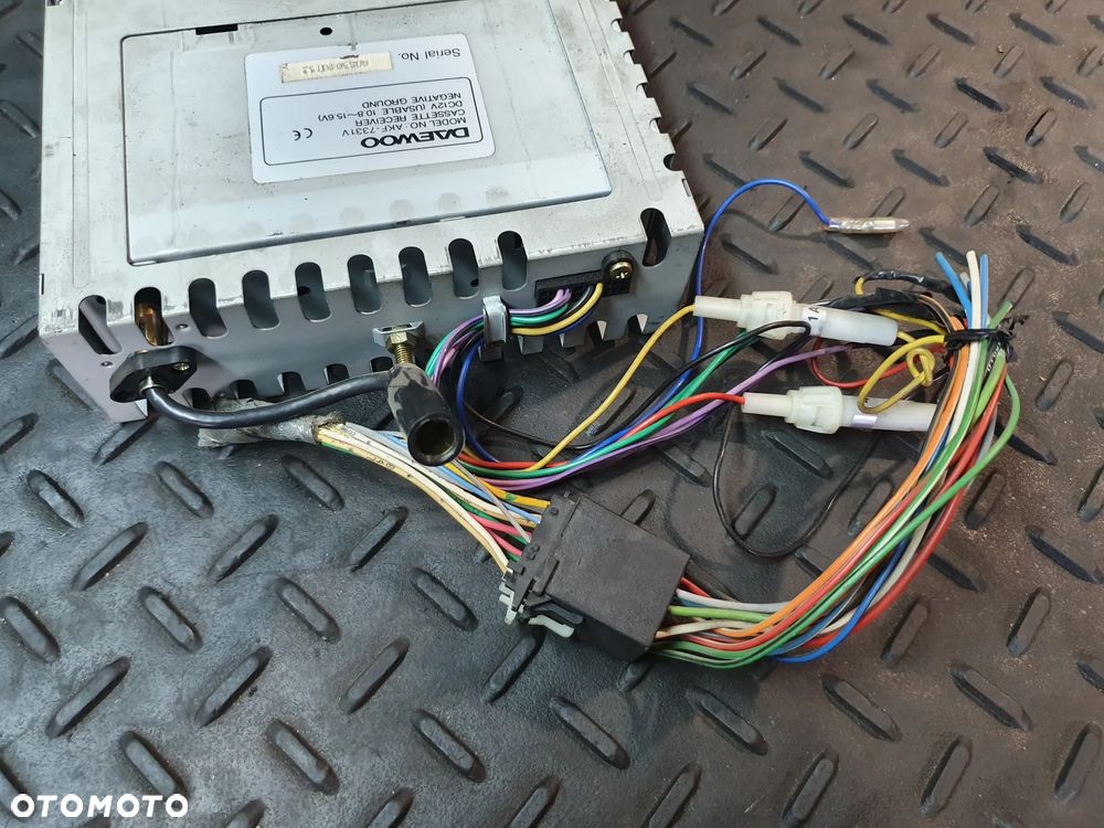 Radio na kasety samochodowe DAEWOO model AKF-7331V - 5