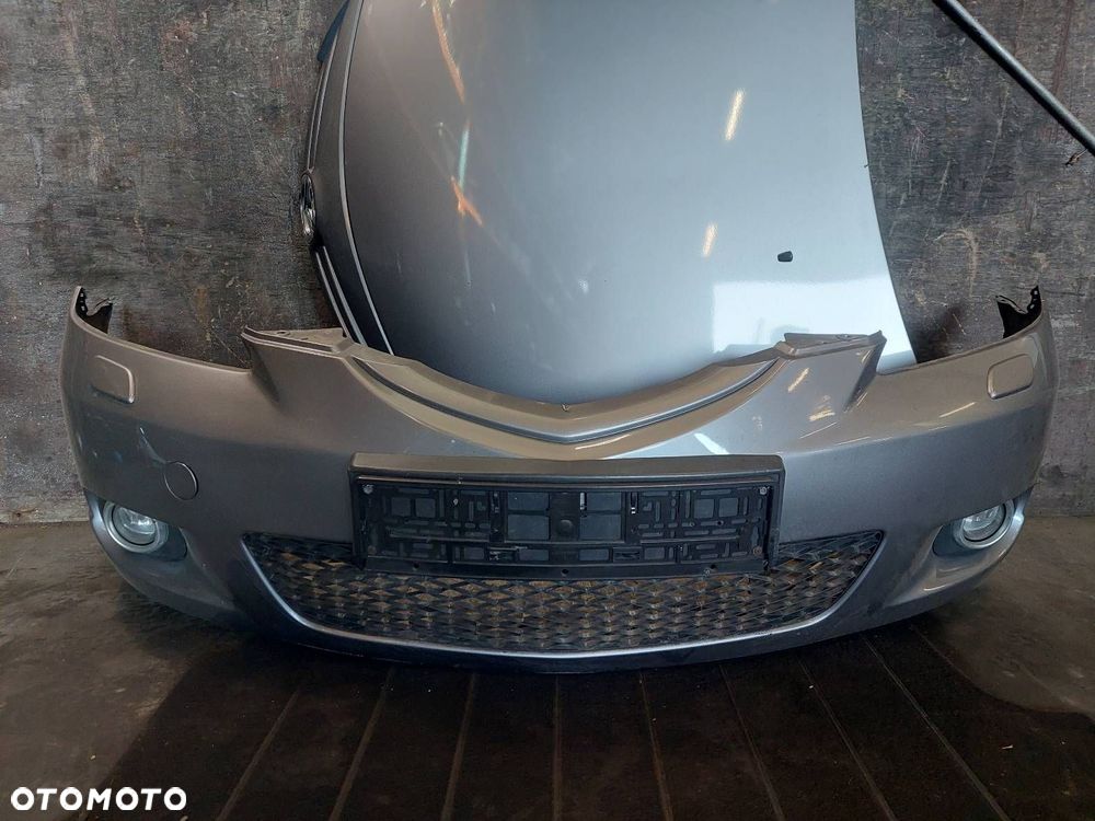 KOMPLETNY PRZÓD MASKA ZDERZAK BŁOTNIK LAMPY BELKA MAZDA 3 I BK LIFT - 13