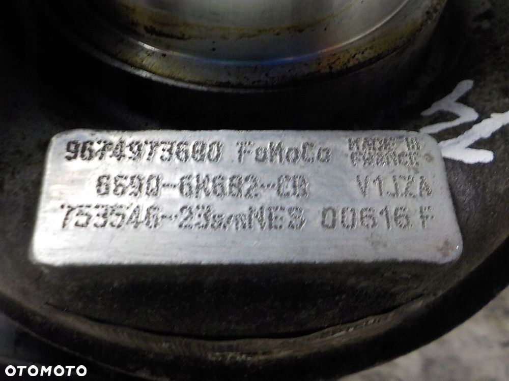 LAND ROVER FREELANDER II 2.2D TURBOSPRĘŻARKA TURBINA 6G9Q-6K682-CB - 9