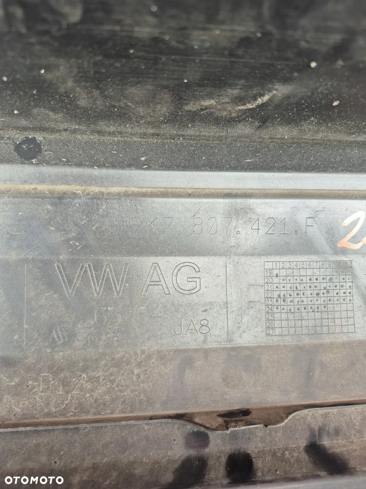 Volkswagen Caddy V zderzak tylny 2K7807421A - 7