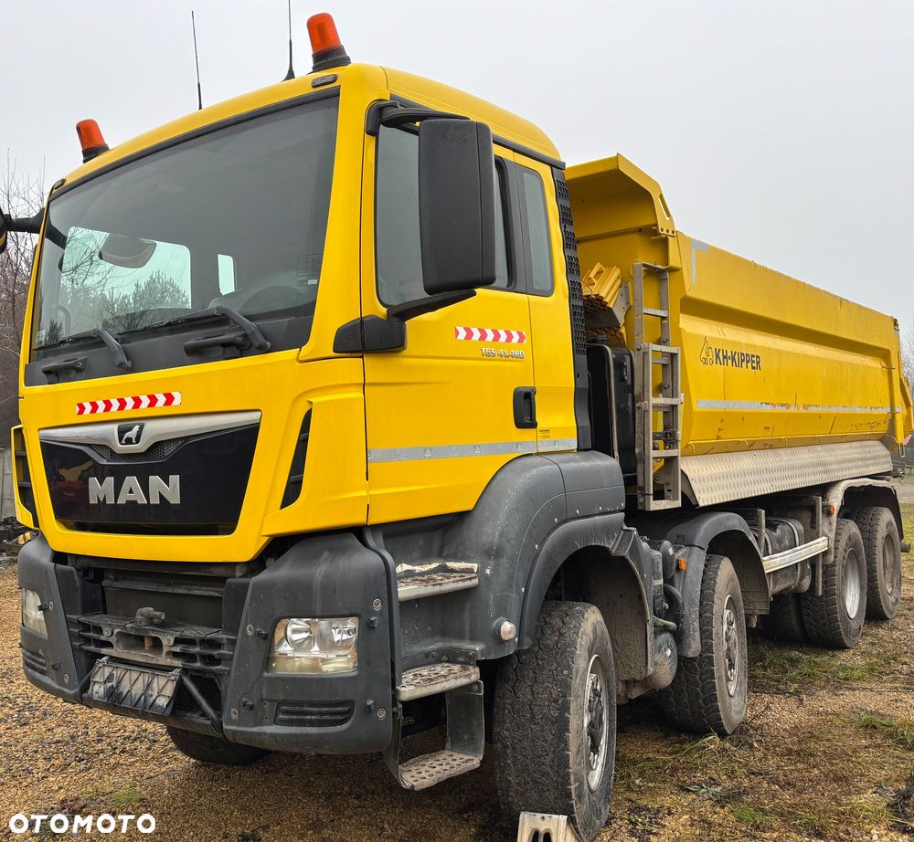MAN TGS 41.460 2018 wywrotka kiper 8x8 resor manual - 5