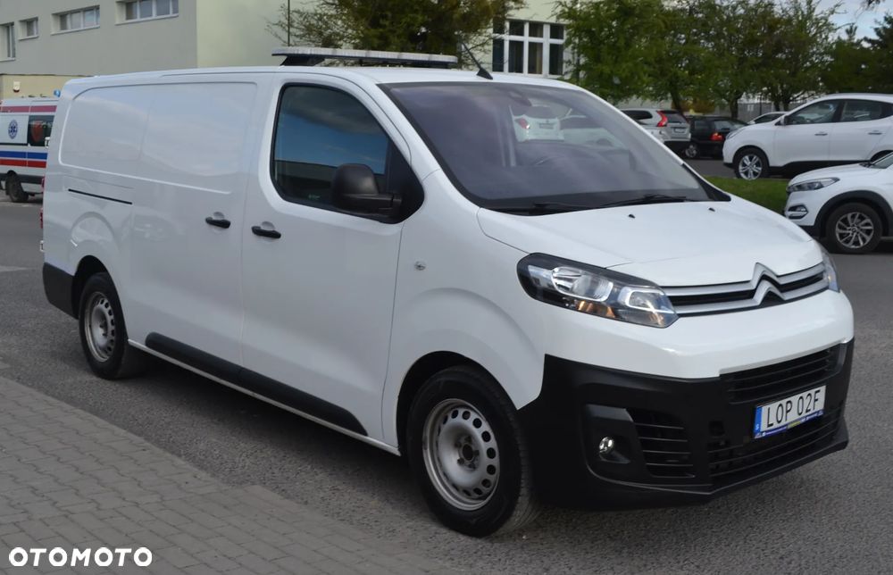 Citroën jumpy LONG L2H1 AUTOMAT 2x koła bogata wersja kamera faktura VAT23 - 1