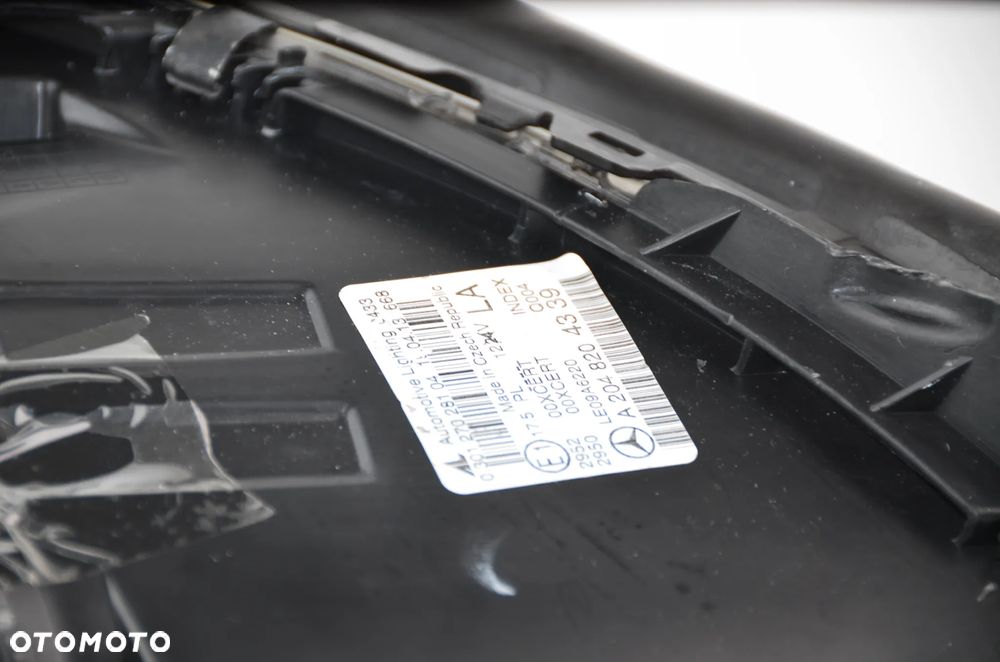 MERCEDES KLASA C W204 LIFT BI-XENON A2048204339 Lewy Przedni Oryginał - 7