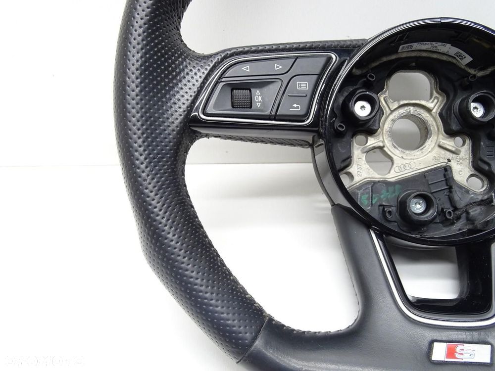 KIEROWNICA SKÓRA ŚCIĘTA MULTI SKÓRA 8V0419091CM AUDI A3 8V S-LINE LIFT - 4