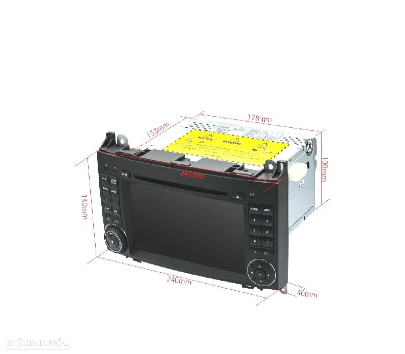 AUTO RADIO GPS ANDROID 10 16GB PARA MERCEDES A 04-12 B 05-11 VITO VIANO 06-14 SPRINTER 06-12 - 4