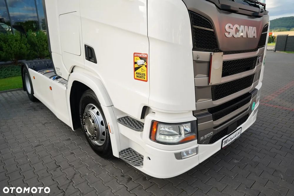 Scania R 500 / RETARDER / KLIMATYZACJA POSTOJOWA / 2022 ROK / PO ZŁOTYM KONTRAKCIE SERWISOWYM / - 9