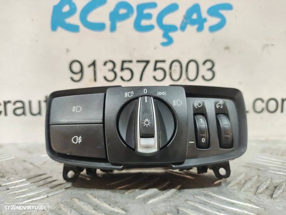 INTERRUPTOR LUZ LUZES BMW SERIE 1 F20 F21 61319265305 9265305 SERIE 3 F30 F31 SERIE 4 F32 F33 F36 GRAN COUPE COMANDO COMUTADOR - 3