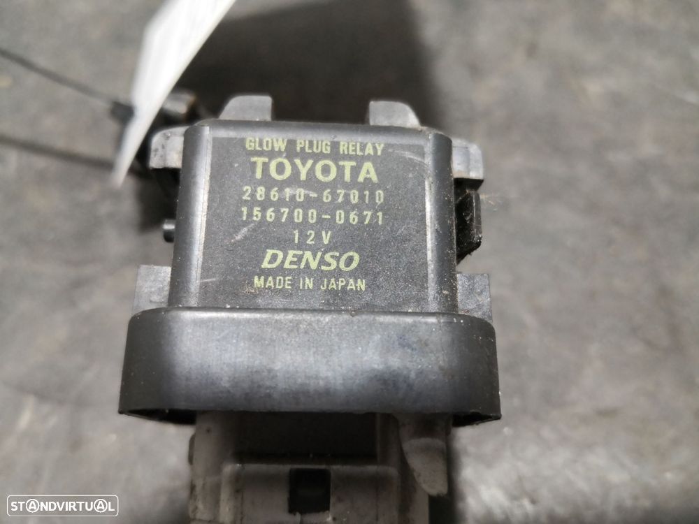 Relé De Aquecimento De Velas Toyota Avensis Três Volumes (_T27_) - 2