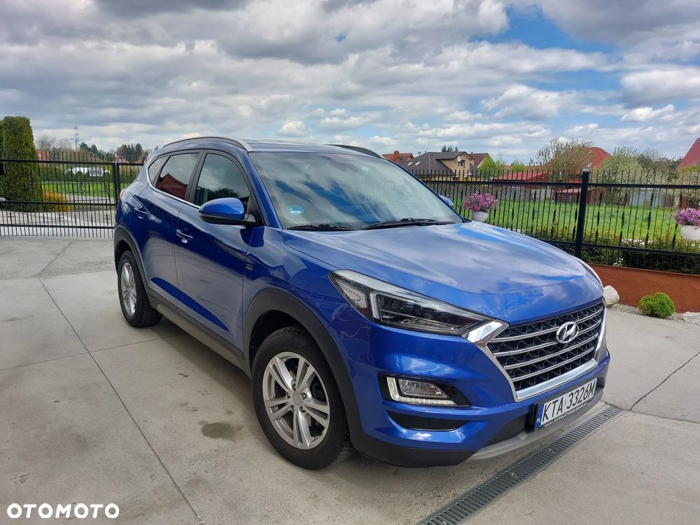 Hyundai Tucson blue 1.6 CRDi 4WD Style - 1