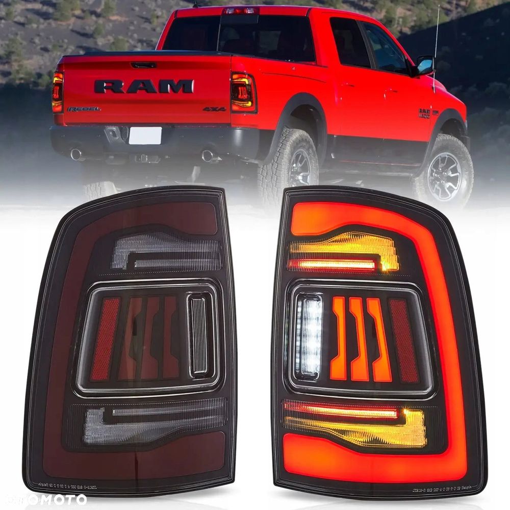 Lampy tyl kpl Full Led Neon Diody Tuning Dodge Ram IV 4 08-24 1500 Classic - 4