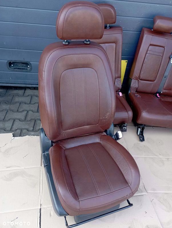 OPEL ANTARA FOTELE KANAPA KOMPLET SKÓRA EUROPA GRZANE - 2