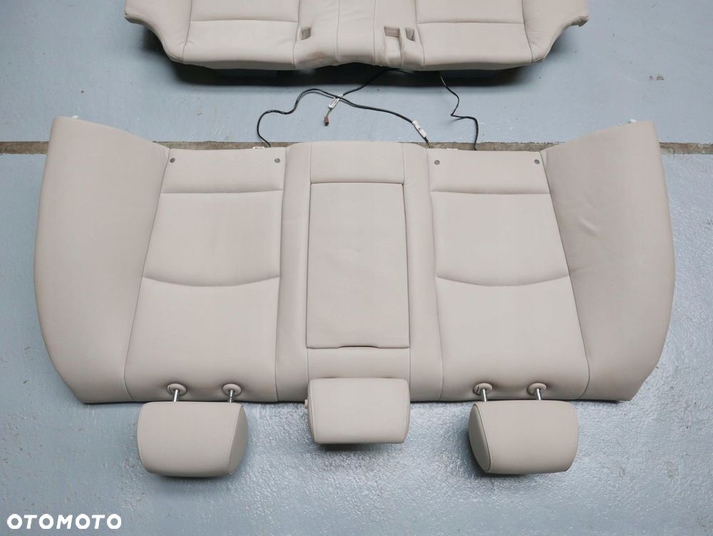 bmw f10 fotele wnętrze oyster lccx monitor dvd - 15