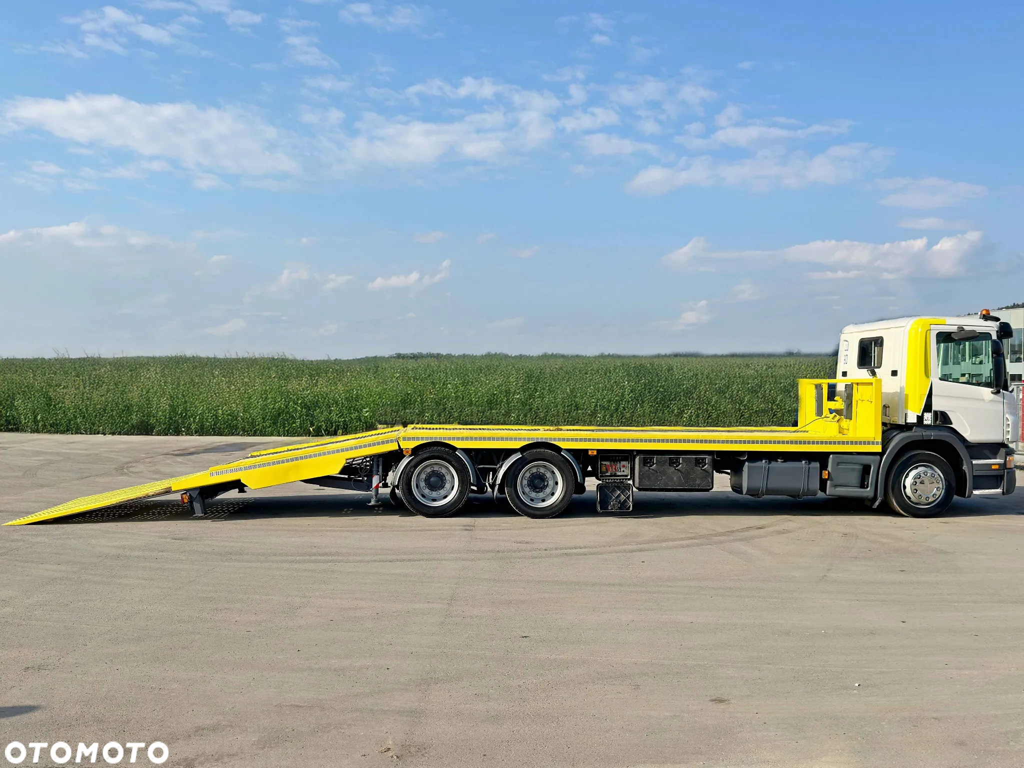 Scania P 310 * LAWETA 9,10 m * STAN BDB - 5